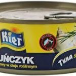 Тунець для салату подрібнений в рослинному маслі Tunczyk salatkowy Kier Польща 170г