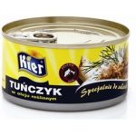 Тунець для салату подрібнений в рослинному маслі Tunczyk salatkowy Kier Польща 170г