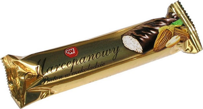 Марципан з шматочками мигдалю в шоколаді Marzipan Польща 90 г