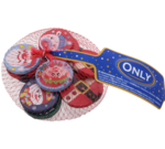 Шоколад молочний Різдвяні Монетки Only Австрія 85г