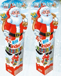 Шоколадний сюрприз Kinder Surprise 4х20г Італія