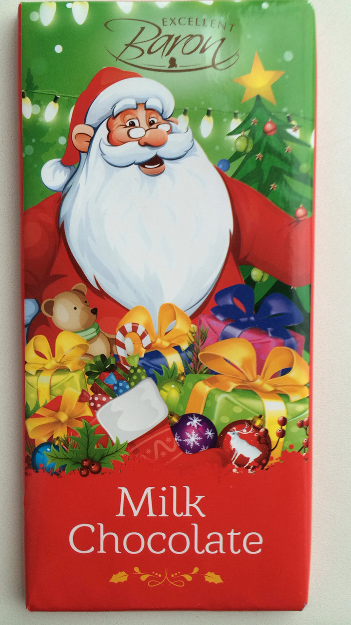 Шоколад молочний Baron Новий рік Польща 100 г