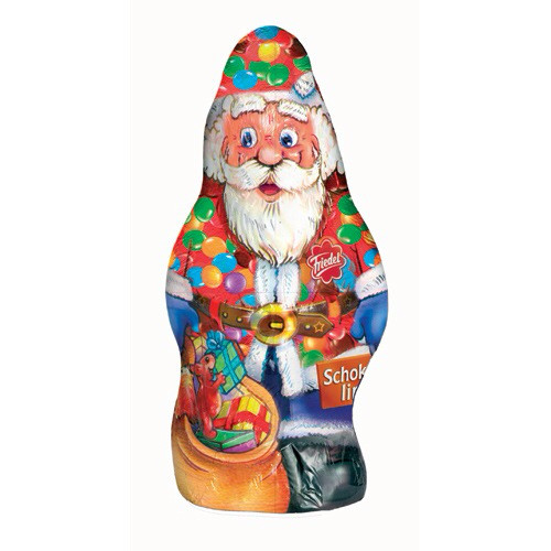 Шоколад молочний набір Микола з ММДемсами всередині (подарунковий набір) Friedel Німеччина 100 г